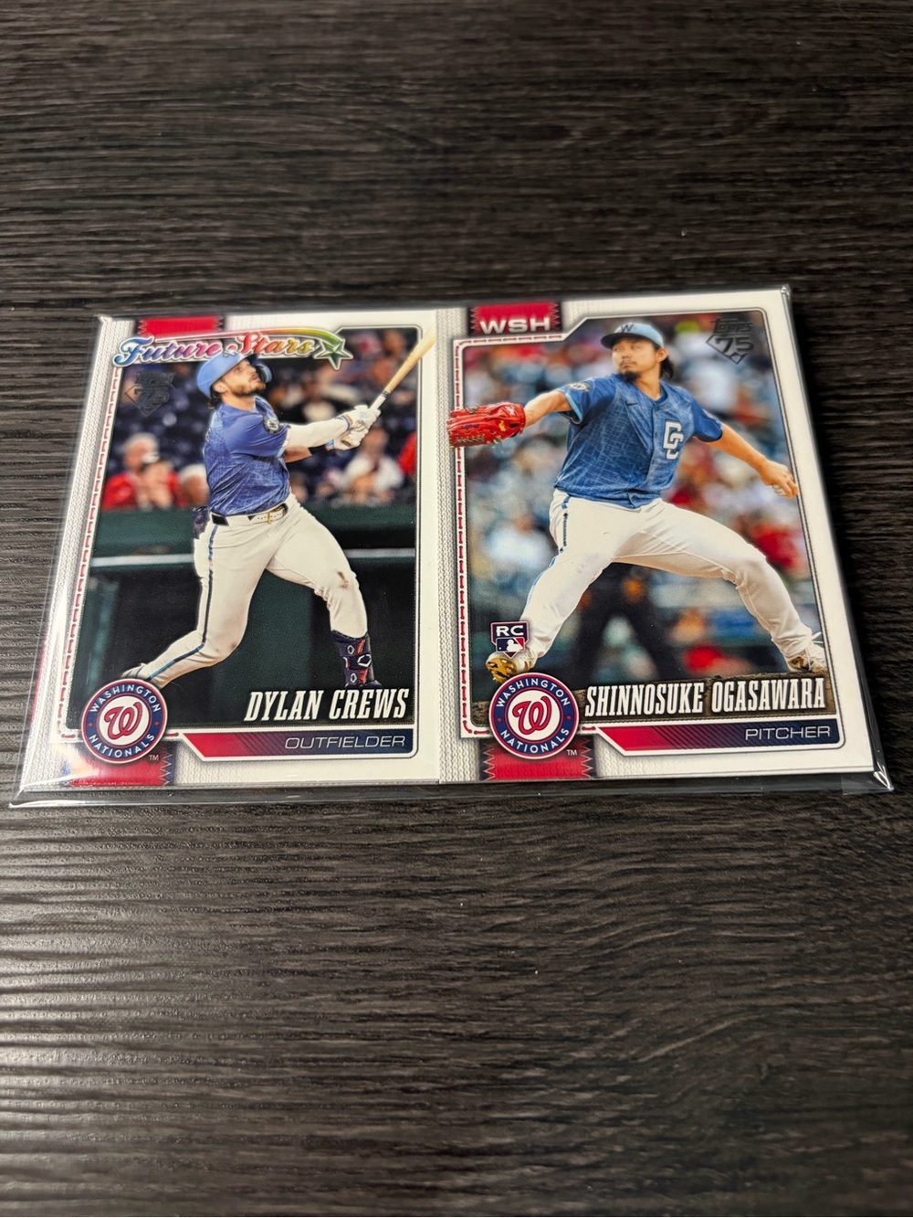 2026 Topps Series 1 Washington Nationals Baseball Cards – 10 Card Team Pack